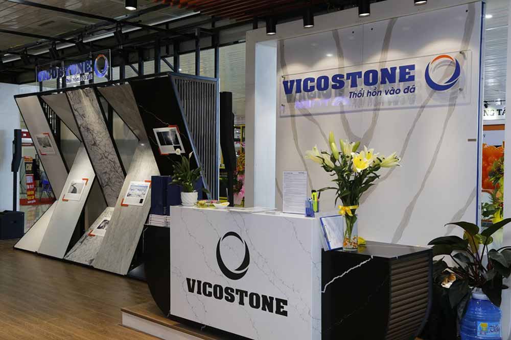 Showroom trưng bày sản phẩm đá VICOSTONE